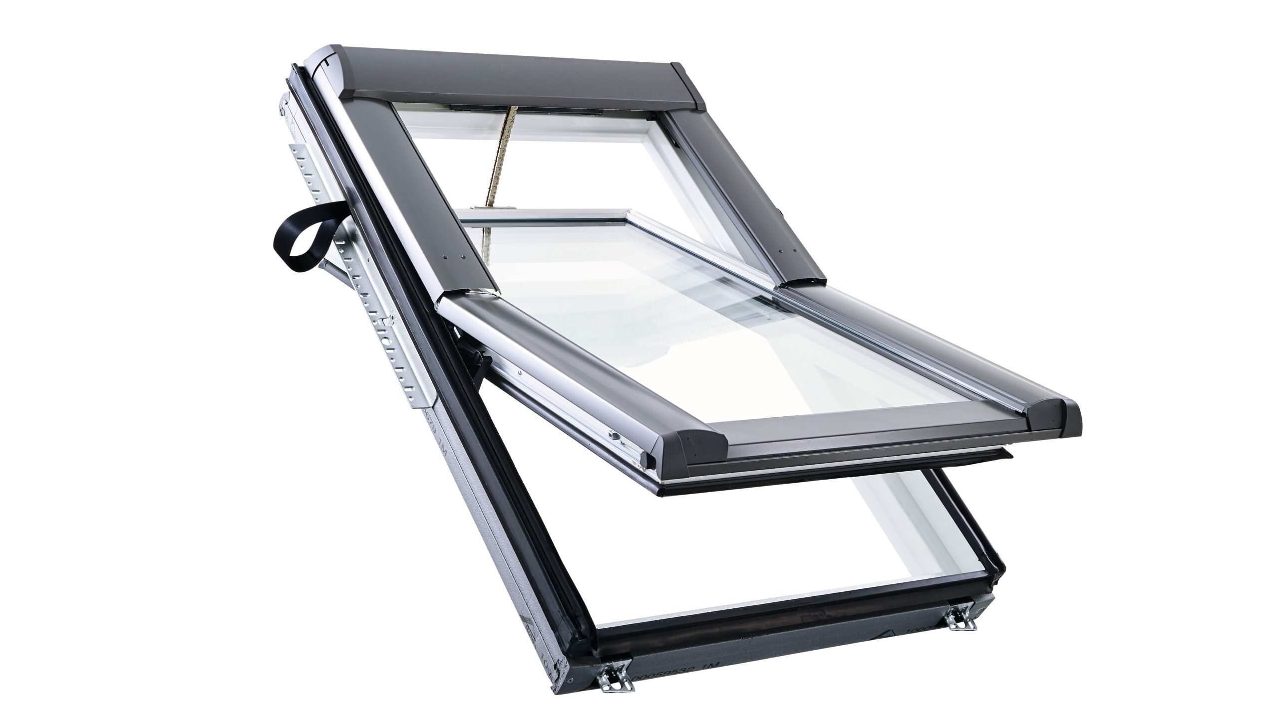 Roto Designo R6 RotoTronic – центрально-поворотне мансардне вікно з термоблоком WD - Леодім Roto Designo R6 RotoTronic – центрально-поворотне мансардне вікно з термоблоком WD