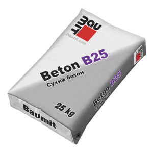 Модифікована бетонна суміш Baumit Beton B25