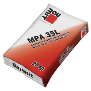 Полегшена штукатурна суміш Baumit MPA 35 L