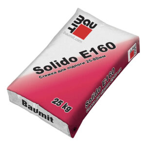 Цементно - піщана стяжка Baumit Solido E160